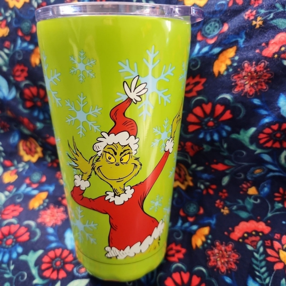Grinch tumbler